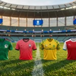 Girone A dei Mondiali 2026 con le bandiere di Messico, Corea del Sud, Sudafrica e Cechia