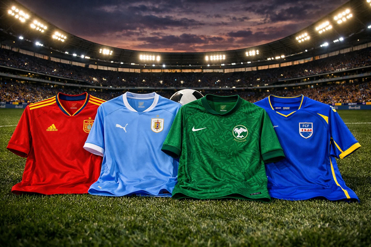 Girone H dei Mondiali 2026 con le bandiere di Spagna, Uruguay, Arabia Saudita e Capo Verde