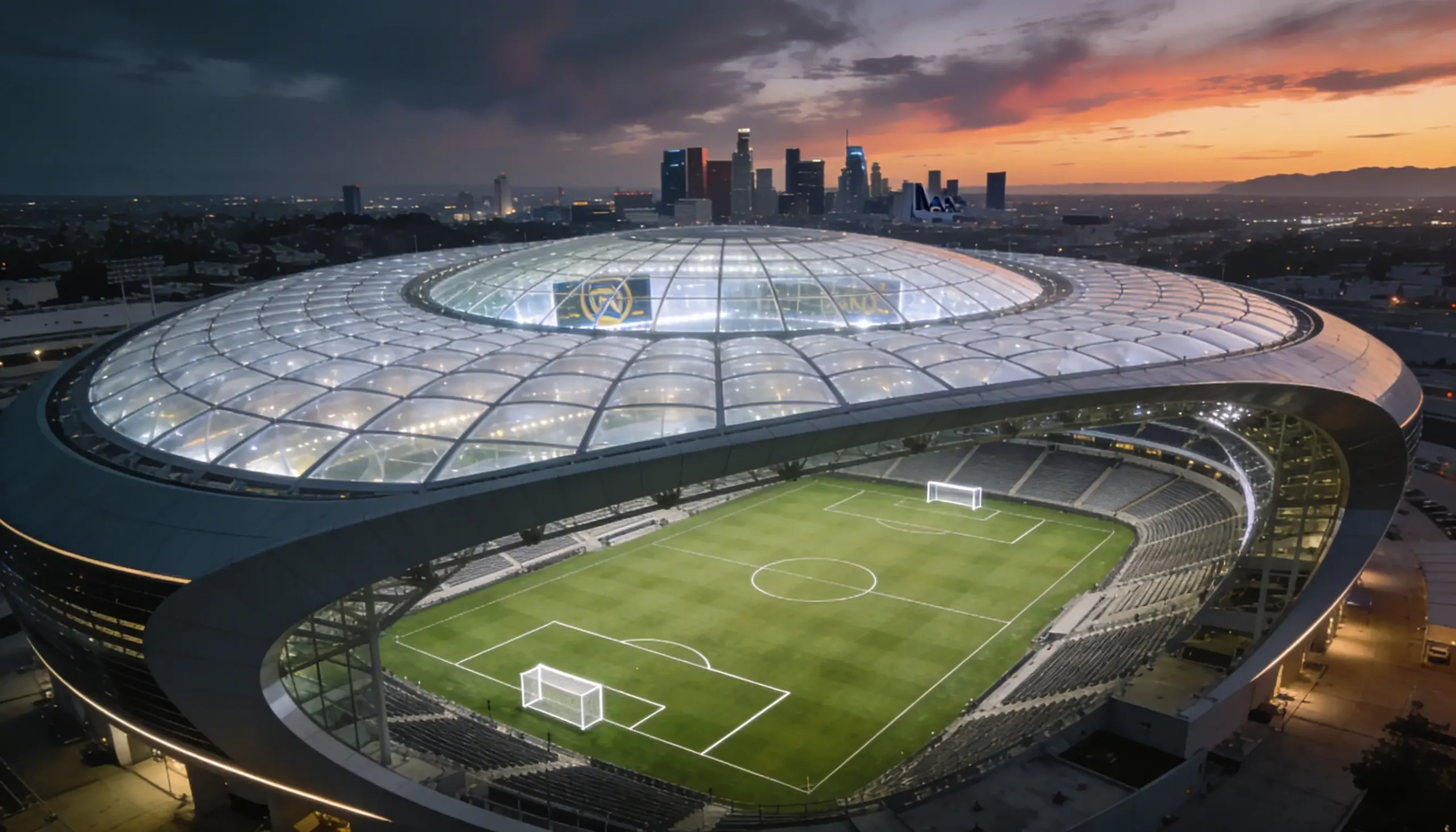 SoFi Stadium di Inglewood, sede dei Mondiali 2026 a Los Angeles